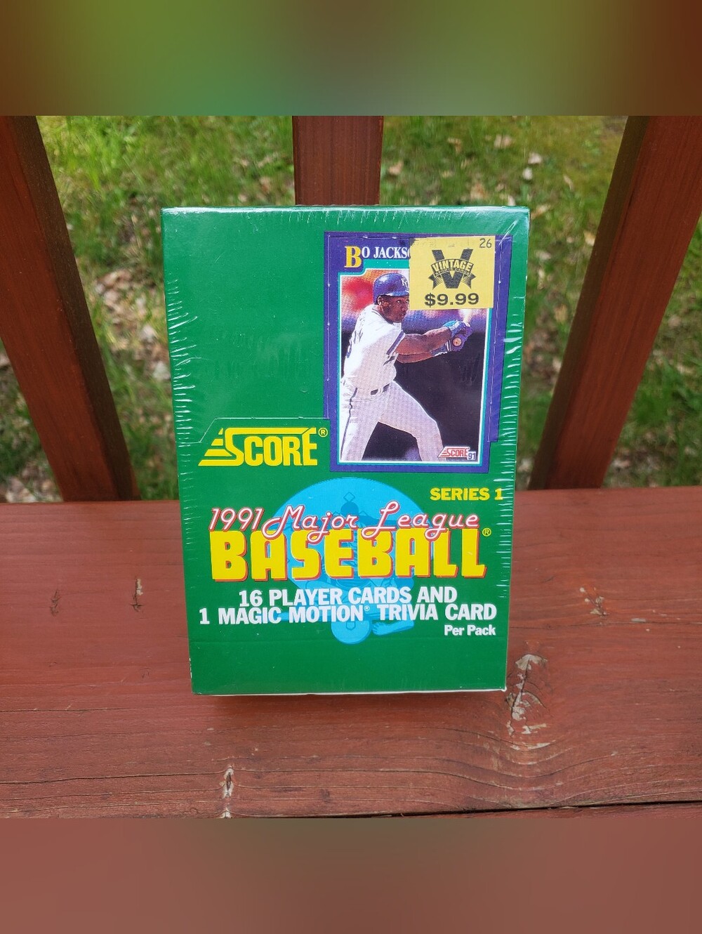 1991 SCORE Major League Baseball - SERIES 1 - SEALED Baseball Card Box